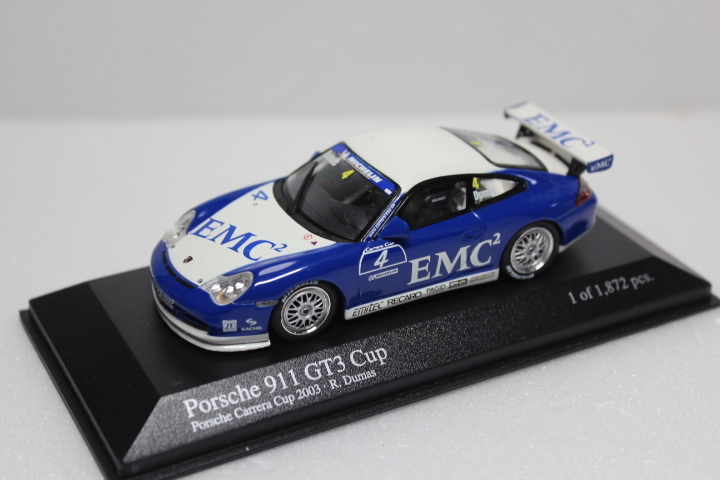 限定 1/43 MINICHAMPS Porsche 911 GT3 Cup Porsche Carrera Cup 2003 R.Dumas(ポルシェ911 ポルシェ996 Porsche911 Porsche996 ポルシェ)
