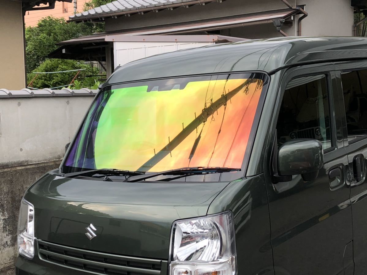 DA17 エブリィ　エブリイ　エブリー　フロントガラス　カット済み　熱成形済み　ファンキーゴースト 10,000円