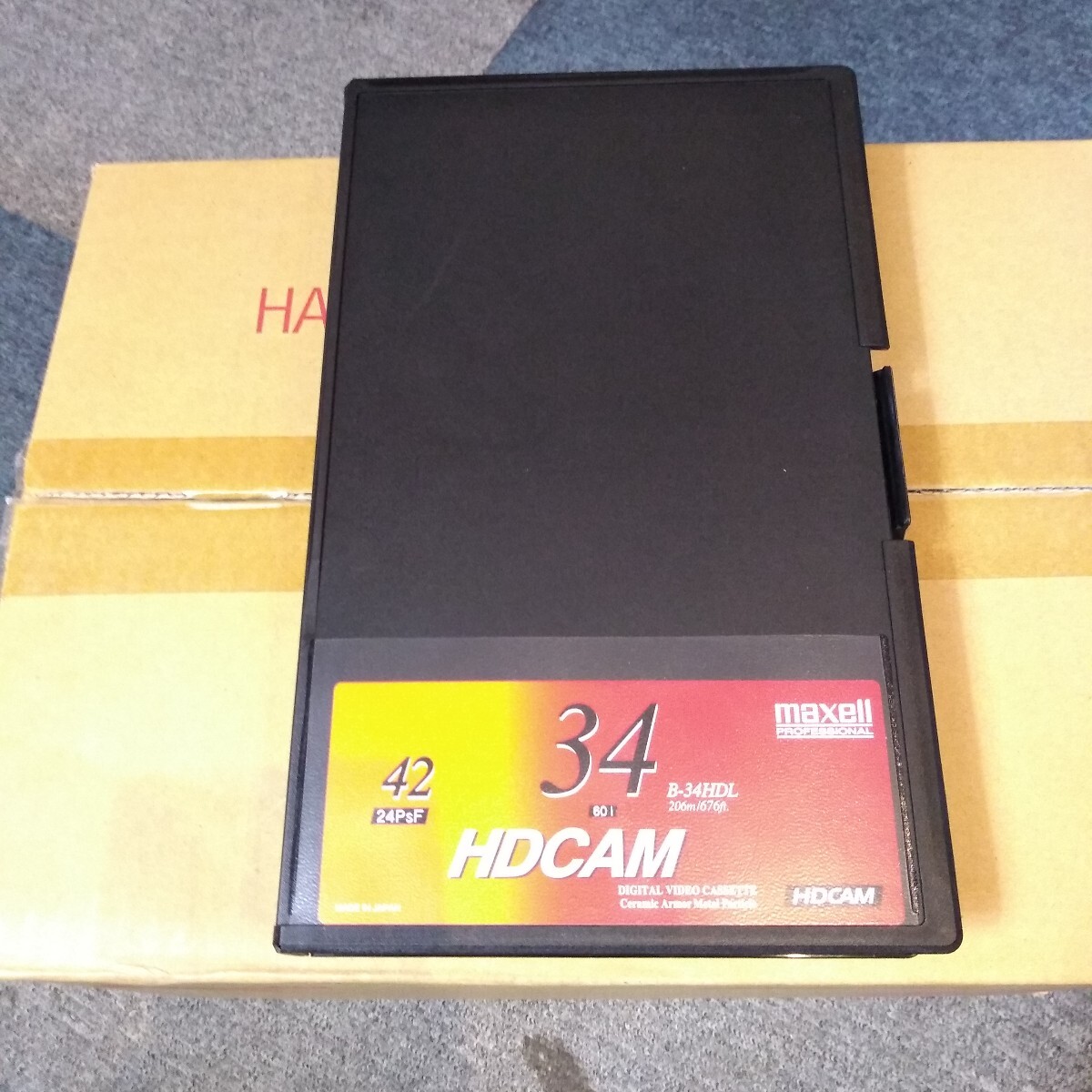 maxell HDCAMテープ B-34HDL A 10本