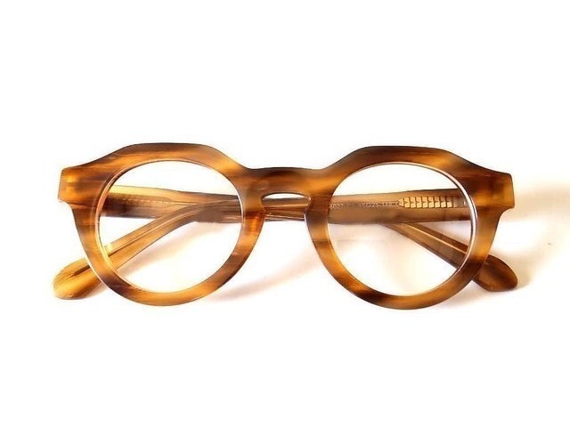 French Effect フレンチ エフェクト ブラウンデミ メガネ 02