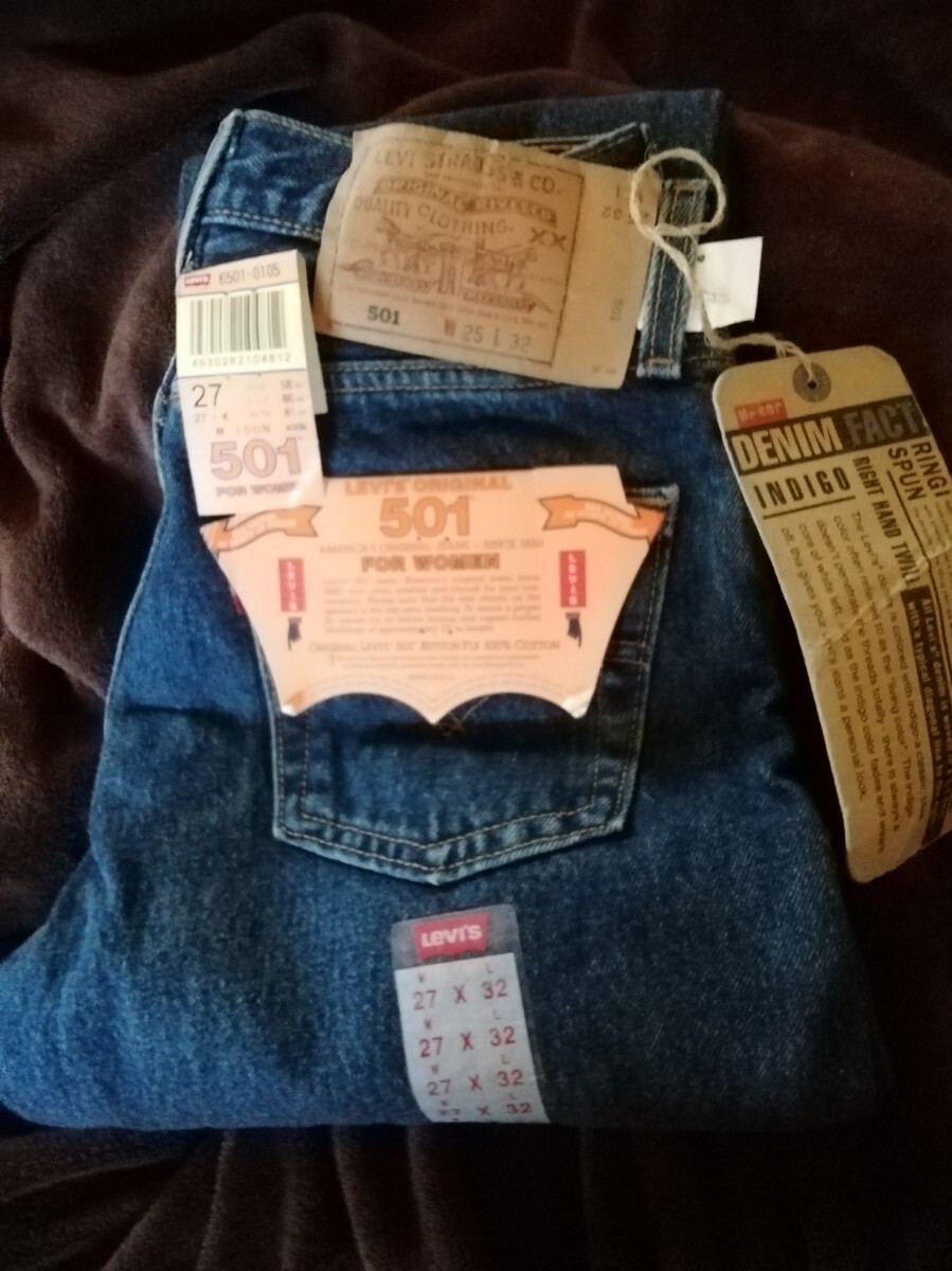 リーバイス　501 ジーンズ　レディース　W25 W27