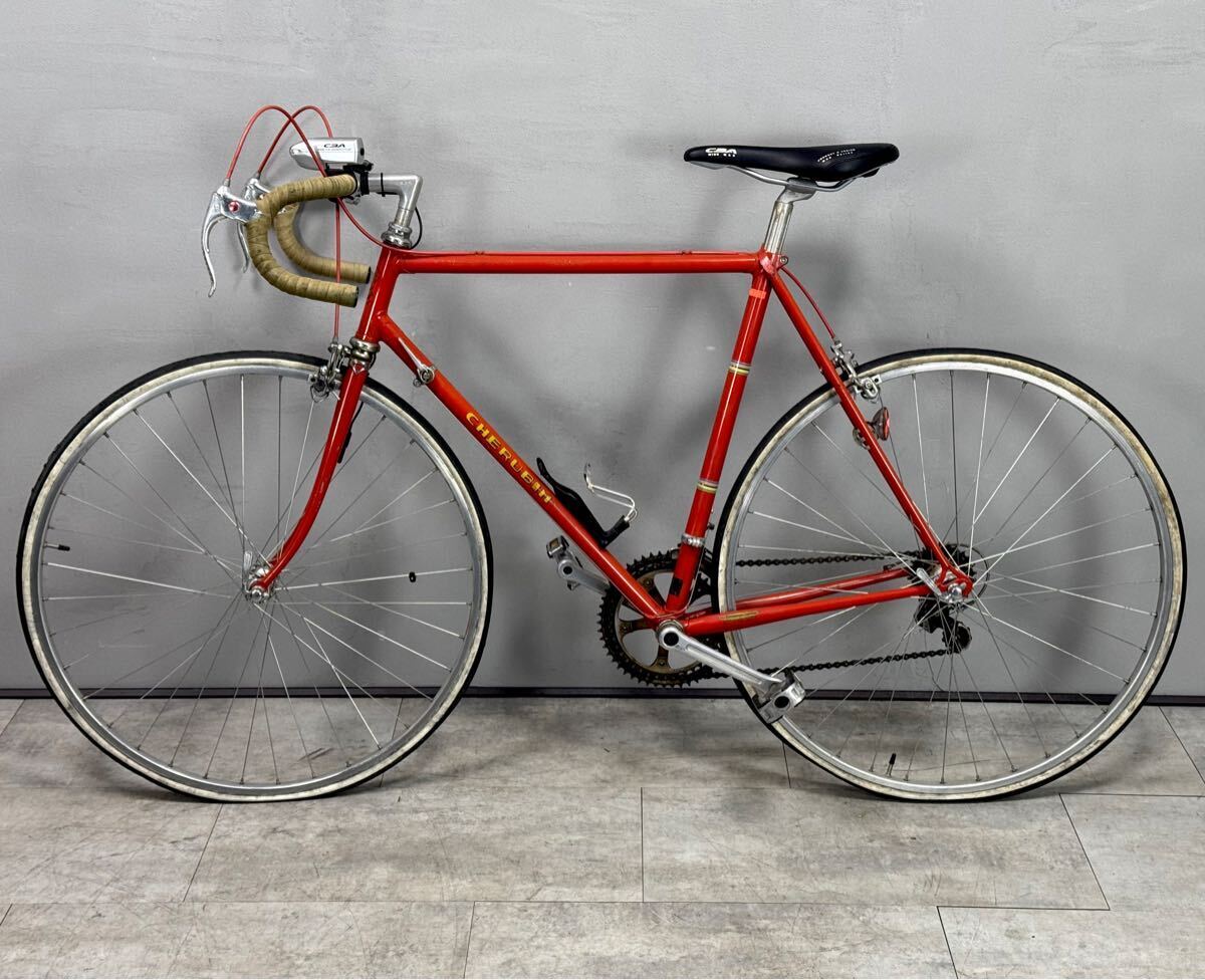 希少■ 今野製作所 ヴィンテージ CHERUBIM ケルビム ロードバイク SHIMANO 600 現状品 ■兵庫県姫路市から A24-243