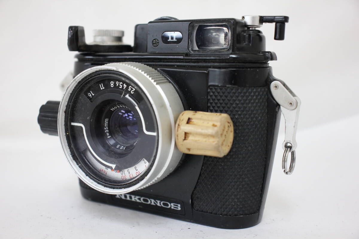 【返品保証】 ニコン Nikon ニコノス Nikonos II W-Nikkor 35mm F2.8 水中カメラ e489