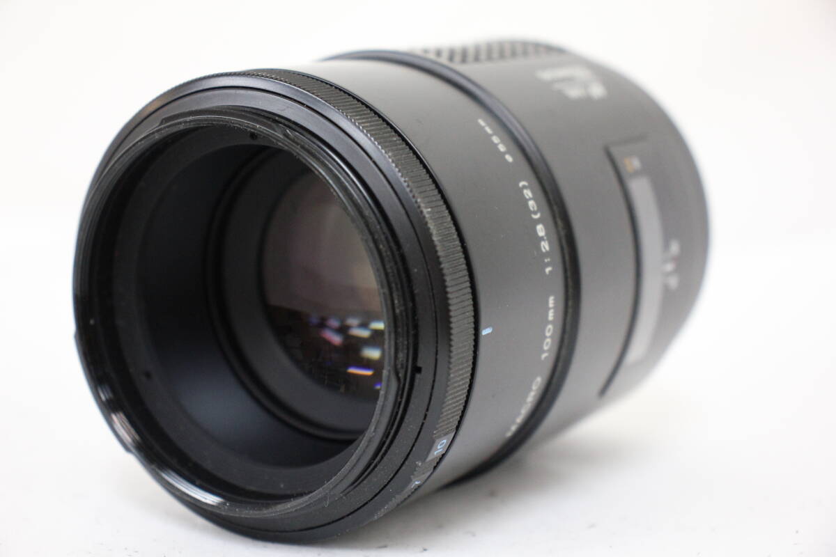 【返品保証】 ミノルタ Minolta AF Macro 100mm F2.8 レンズ e512