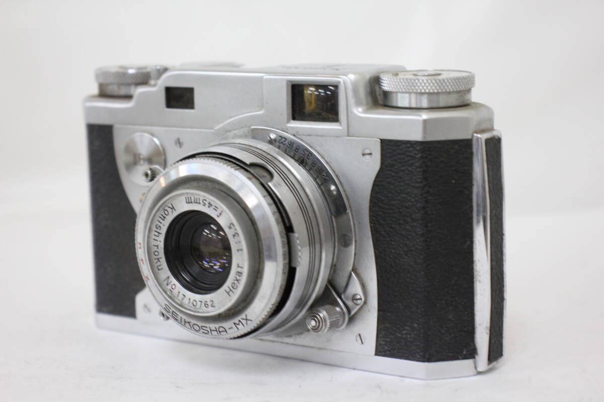 【訳あり品】 コニカ Konica II B-m Hexar 45mm F3.5 レンジファインダー カメラ e958