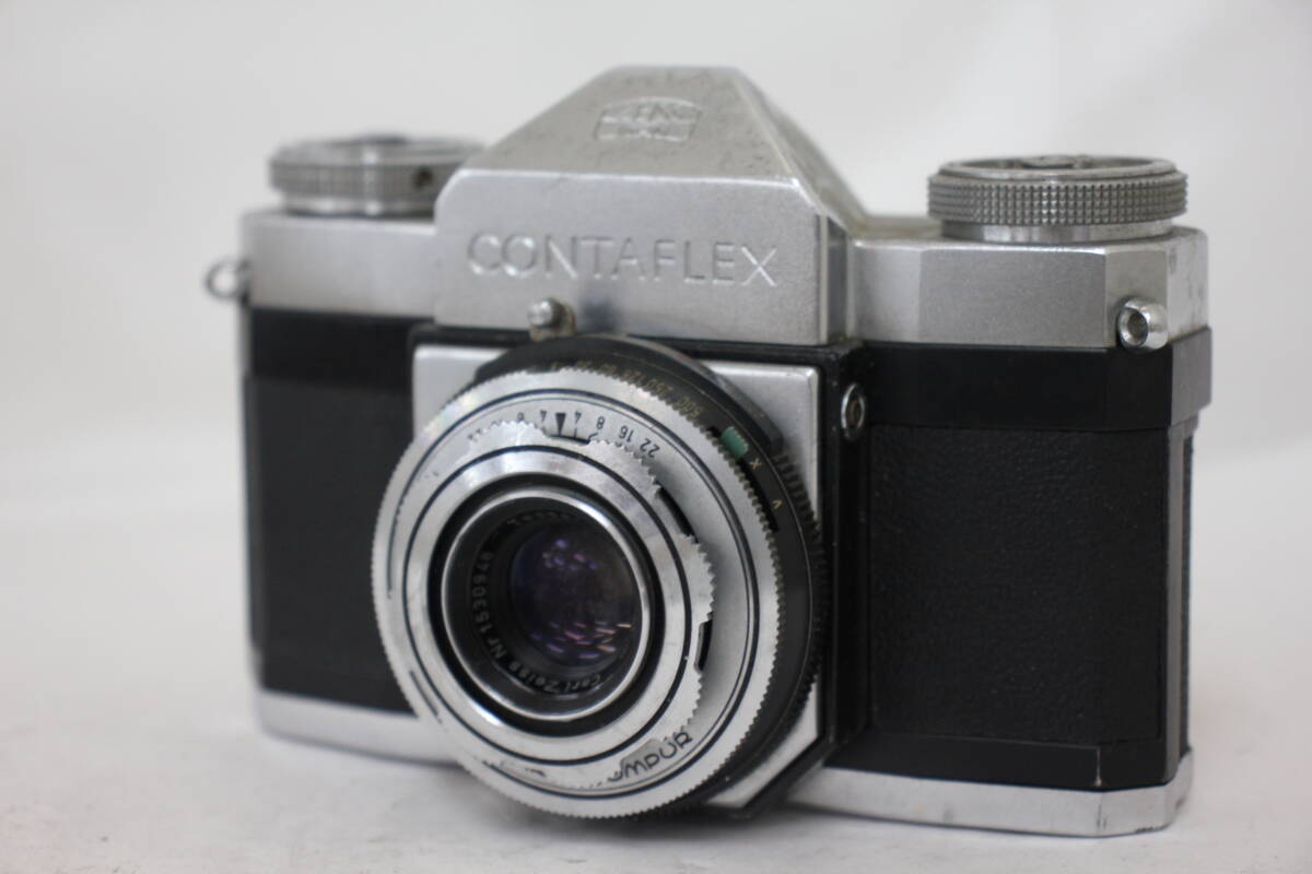 【訳あり品】 ツァイスイコン Zeiss Ikon Contaflex Carl Zeiss Tessar 45mm F2.8 カメラ e990