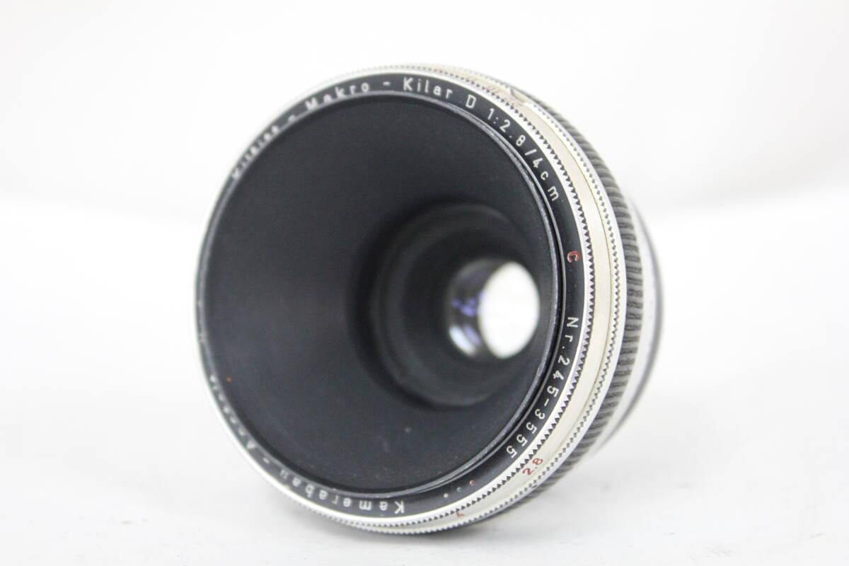 【返品保証】 Kamerabau-Anstalt-Vaduz Kilfitt-Macro-Kilar D 4cm F2.8 C レンズ M6539