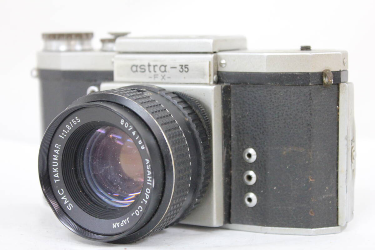 【訳あり品】 astra-35 FX SMC Takumar 55mm F1.8 M42マウント ボディレンズセット M6551