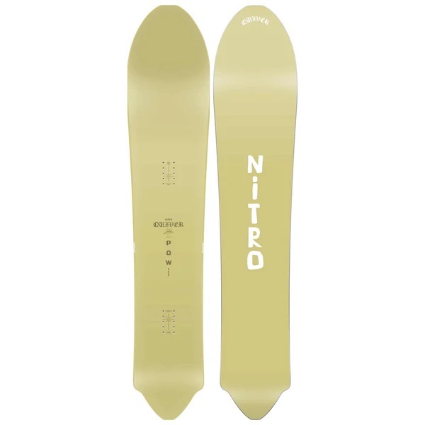 ☆Sale/新品/正規品 NITRO ”POW 157W” SNOWBOARD | Size：157cm | TAPERED PINTAIL SHAPE | ナイトロ/All Mountain Freeride