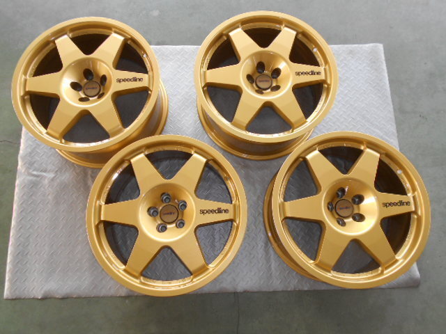 【日本正規代理店＆イタリア直輸入】Speedline Corse Type 2013C 8J x 18 +11.6 PCD100/5H GOLD 4本1set GC8改 ワイドボディ用 (22Bも可)