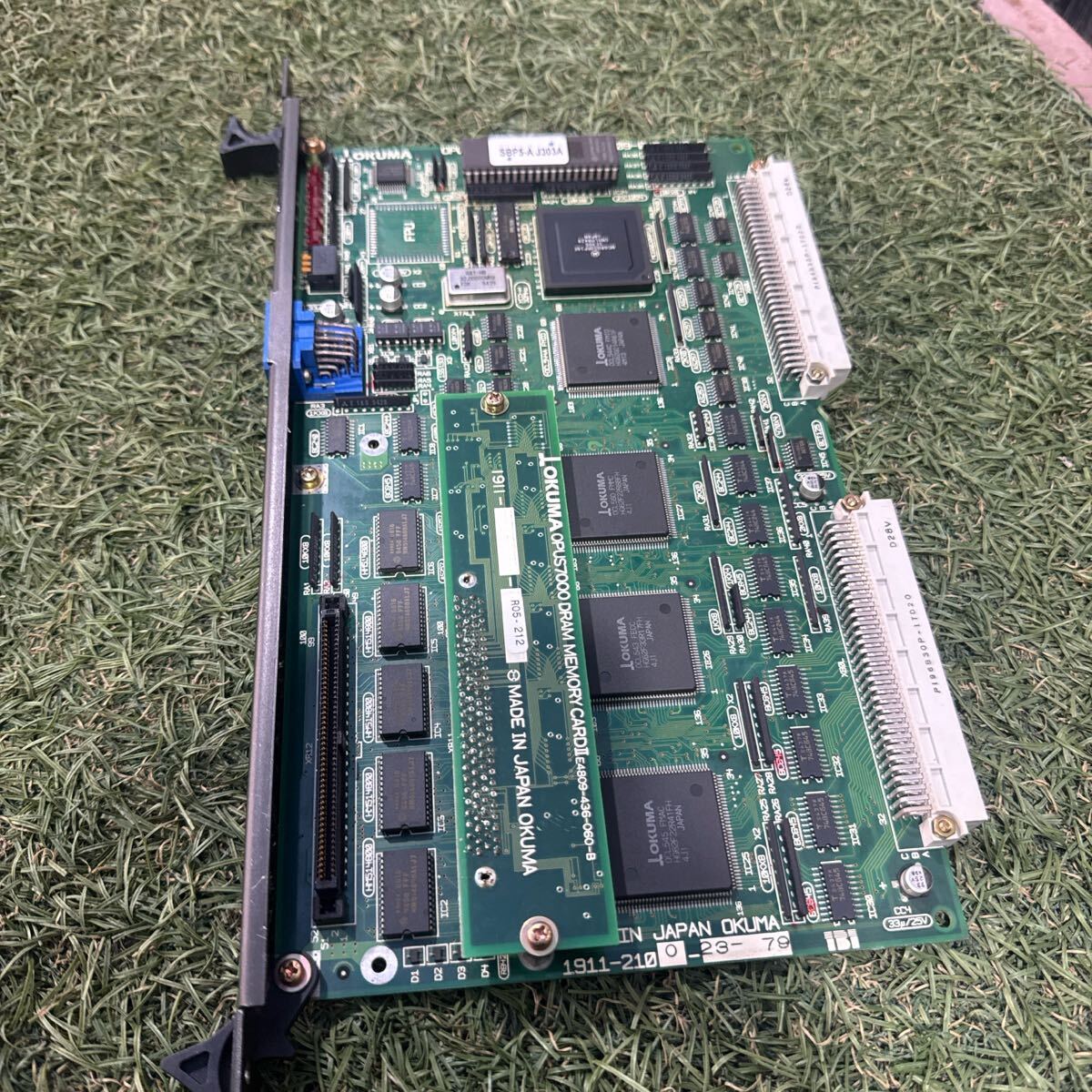 5E128 OKUMA E4809-045-148-C MAIN BOARD 1911-2100／　DRAM MEMORY CARD Ⅱ E4809-436-060-B 保証付き　
