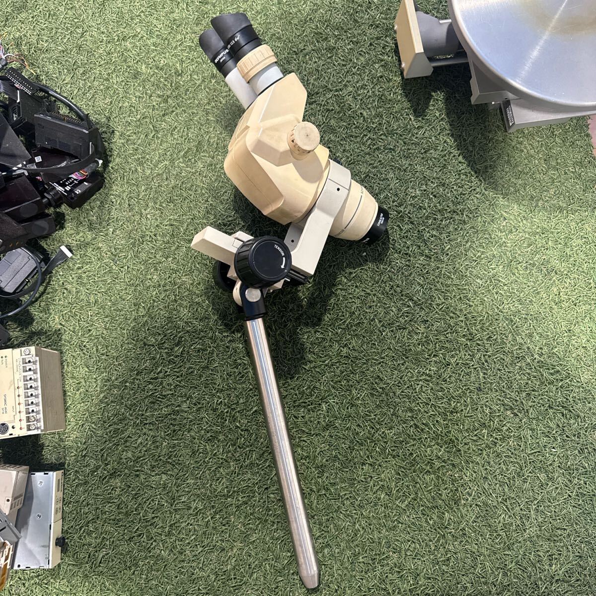 5E194 OLYMPUS オリンパス SZ3060ESD SZ30ESD 顕微鏡ヘッド／SZ-STB1 実体 顕微鏡/ GSWH20X/12.5 保証付き　