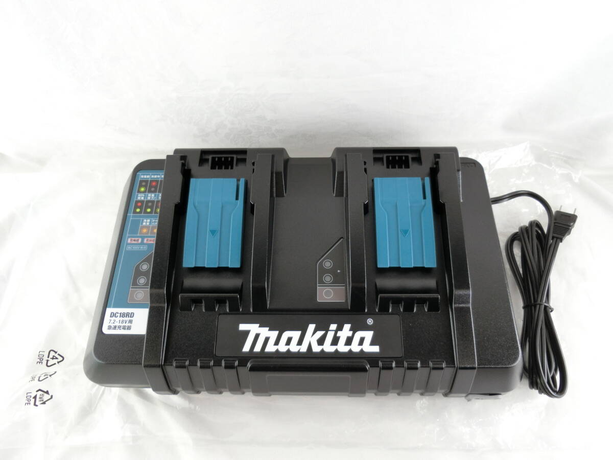 【ほぼ未使用】makita マキタ 2口急速充電器 DC18RD