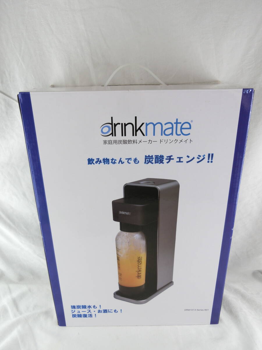 drinkmate 家庭用 炭酸水メーカー ドリンクメイト ブラック シリーズ601 DRM1013