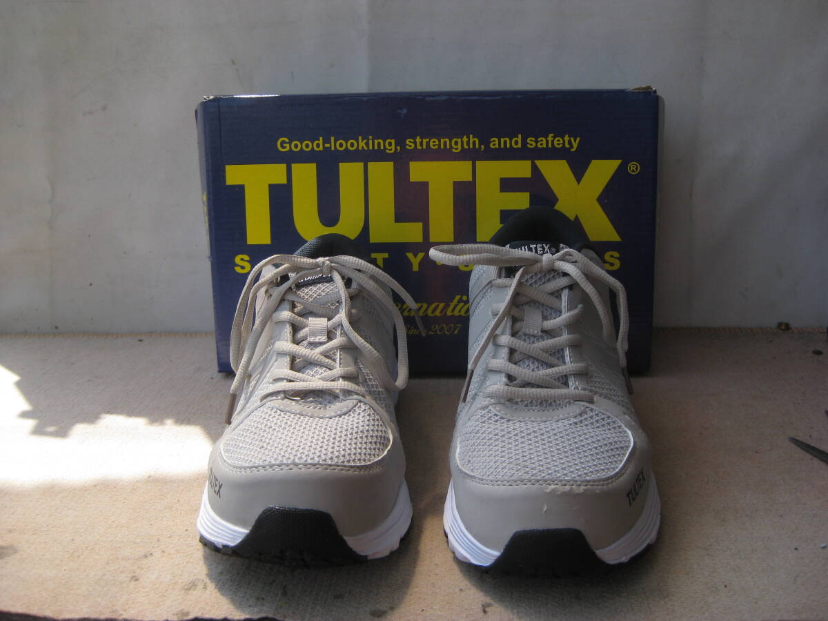 ②★TULTEX 　安全靴 　51649-003 　ライトグレー色 　　２７.0cm 　　美品