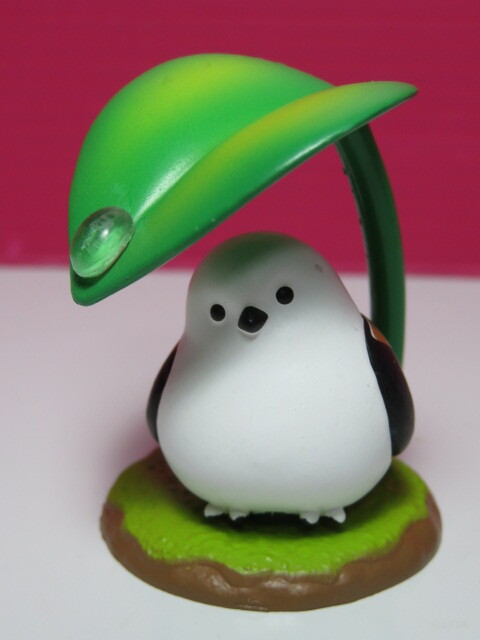 あまやどり　マスコットフィギュア　シマエナガ 　Qualia