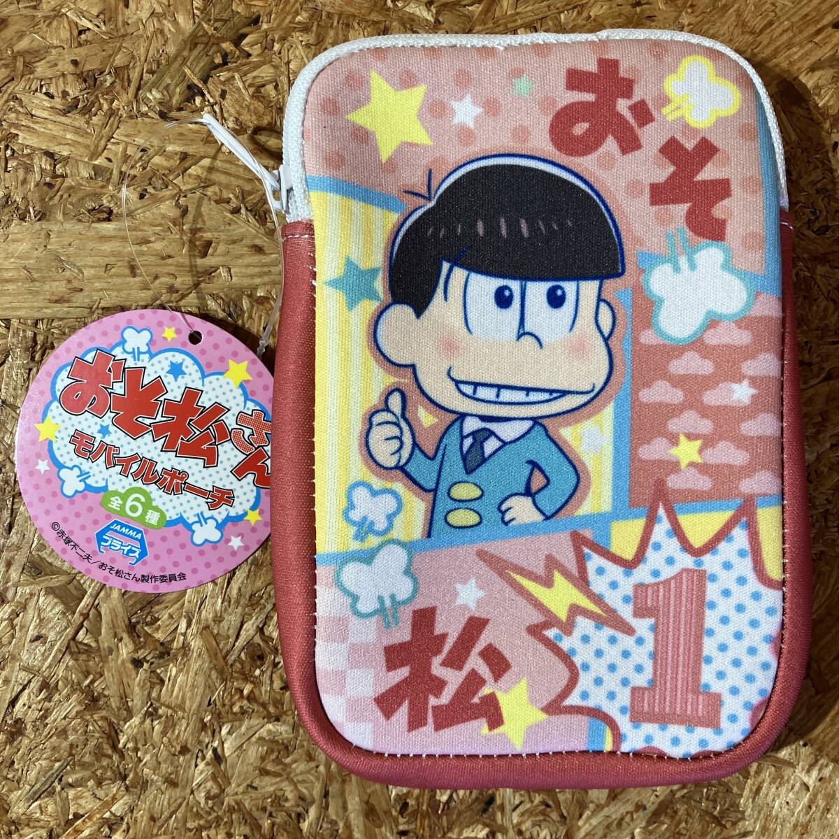 おそ松さん おそ松 モバイルポーチ カラビナ 赤塚不二夫