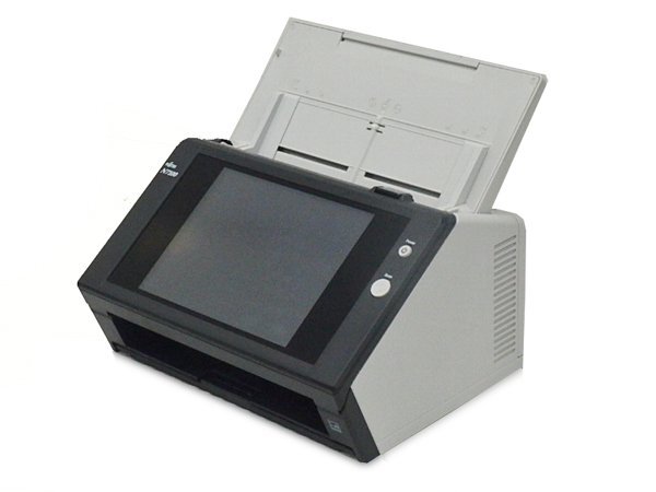 ■○ FUJITSU /富士通 総読み取り10307枚 Image Scanner N7100 A4スキャナー ネットワーク対応モデル スキャン可 難あり