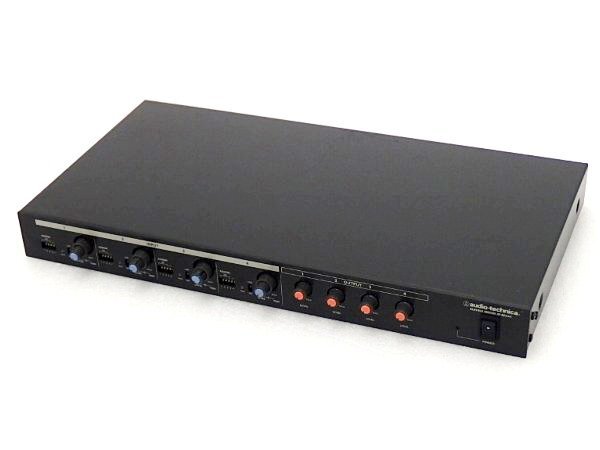 ■○ audio-technica/オーディオテクニカ AT-MX44 業務用4ch マトリックスミキサー 通電のみ確認OK