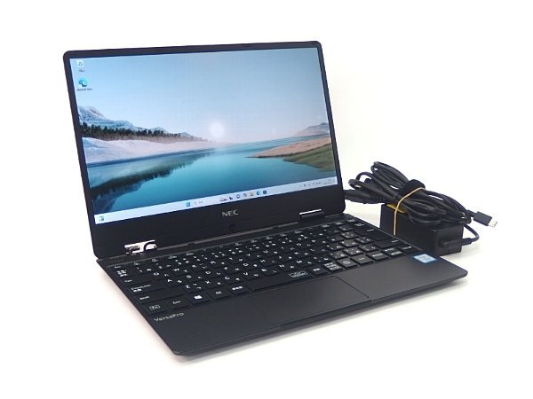 ■※ 【出張先での使用等に最適!】 NEC ノートPC VersaPro J VH-5 Corei5-8200Y/メモリ8GB/SSD256GB/無線/WEBカメラ/Win11 動作確認