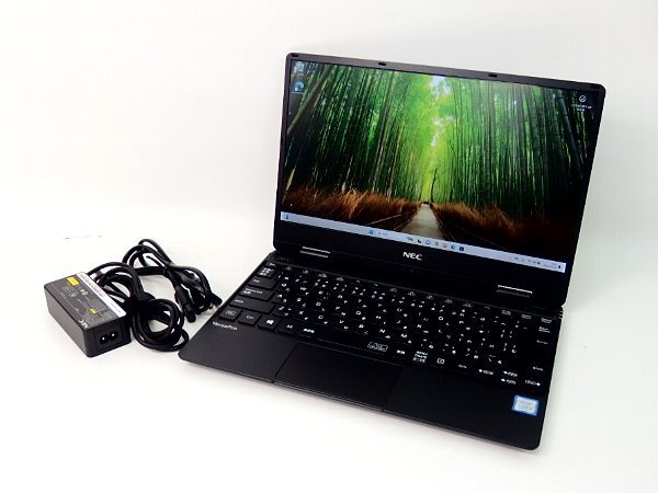 ■※ 【軽量で片手で持ちやすい!】 NEC ノートPC VersaPro J VH-5 Corei5-8200Y/メモリ8GB/SSD256GB/無線/WEBカメラ/Win11 動作確認
