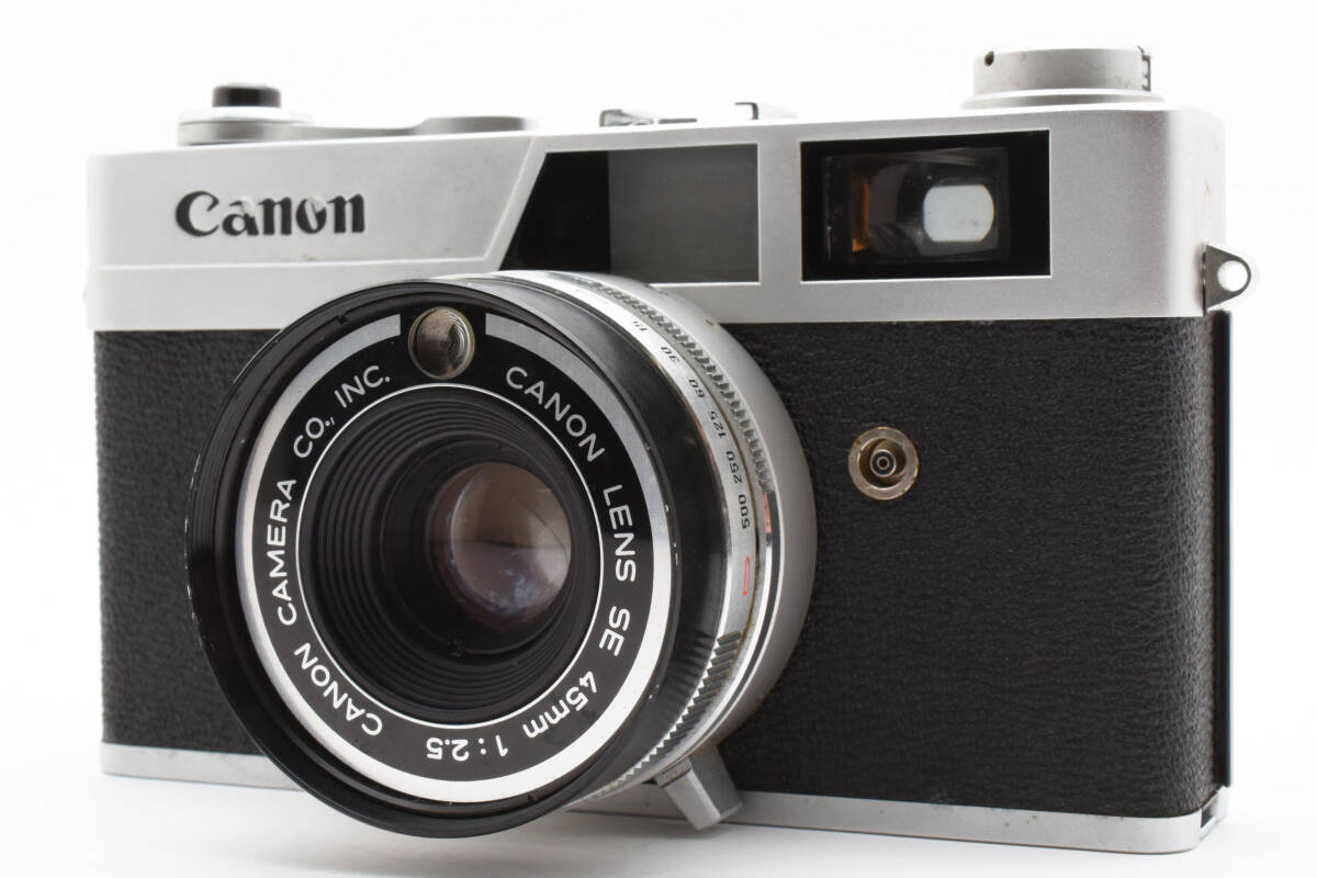 4605 【ジャンク】 Canon Canonet QL25 35mm Film Rangefinder Camera キヤノン レンジファインダーカメラ 0506