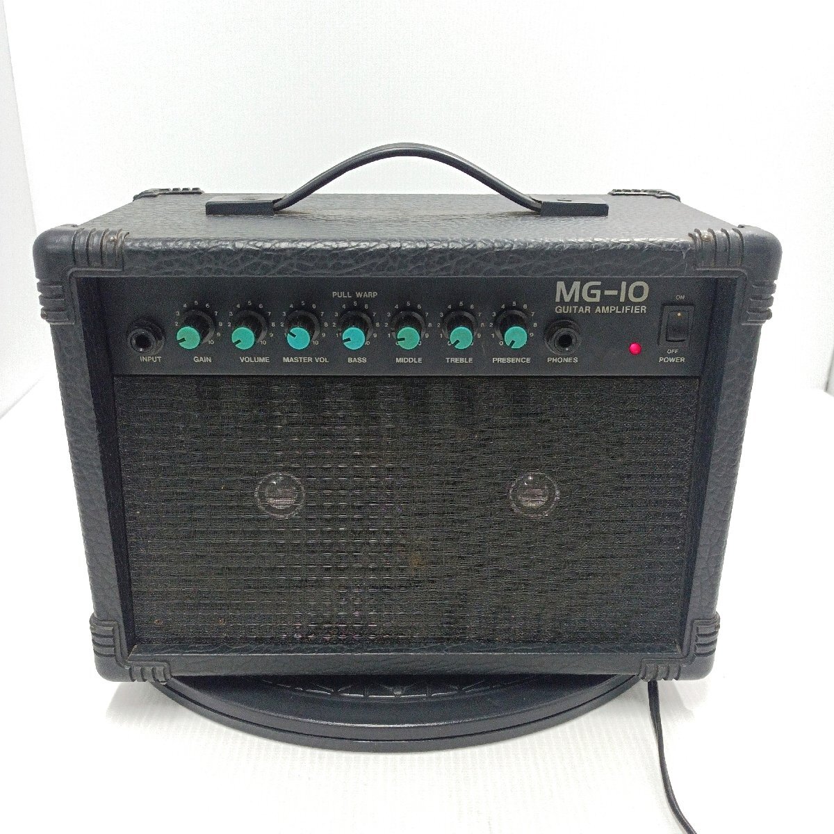 BOSS ギターアンプ Roland MG-10 ボス ローランド コンパクト アンプ エレキギター 通電・音出し確認 AMPLIFIER 器材 現状品【道楽札幌】