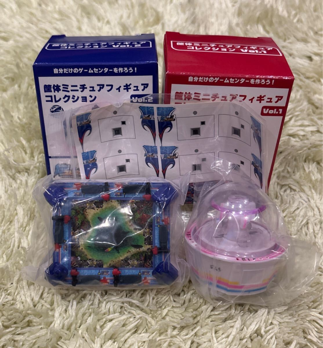 筐体ミニチュアフィギュアコレクション 釣りスピリッツ SL5 2種 フィギュア ゲームセンター ミニチュア ゲーム バンダイ ナムコ