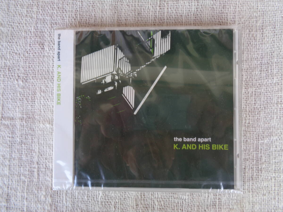 ⑤2未開封CD「the band apart / K. AND HIS BIKE 」11曲収録 2003年、asian gothic(LADC-055)
