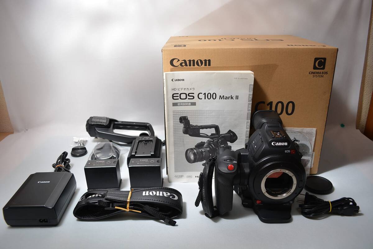 8947★極上★Canon デジタルシネマカメラ（EFマウント）EOS C100 Mark II ボディー