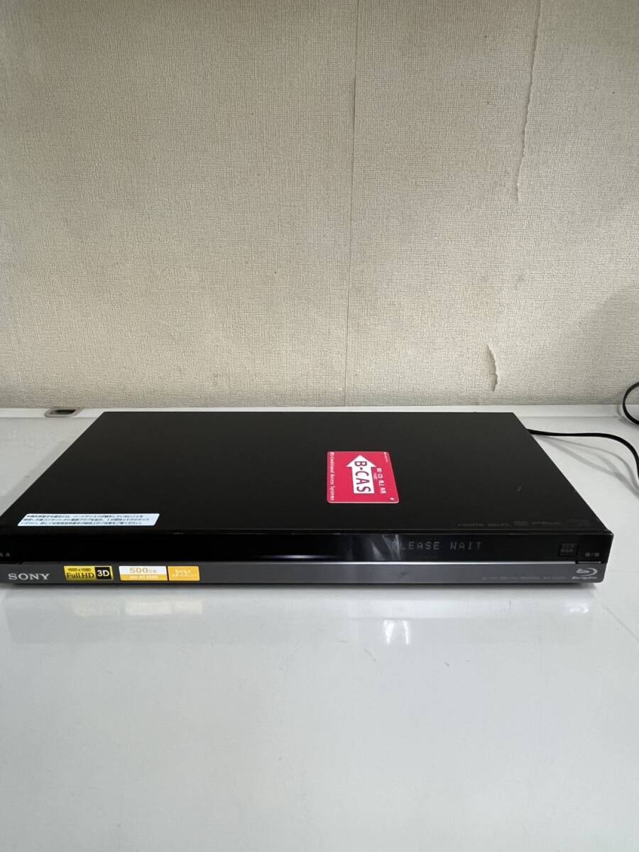 SONY ブルーレイディスクレコーダー BDZ-AT350S 本体のみ　※通電確認済み ZP5203