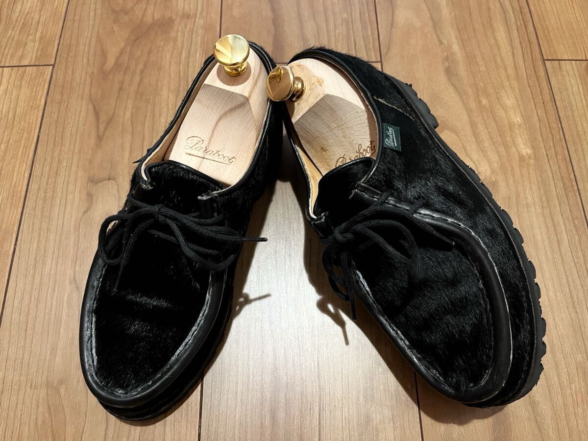 Paraboot Michael drawer別注 サイズ3 ミカエル ポニー シャンボード CHAMBORD パラブーツ noir ブラック ランス
