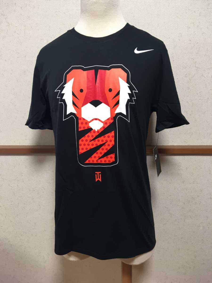 【意大利屋】ナイキ NIKE ゴルフ Tシャツ L タイガー・ウッズ Frank フランク