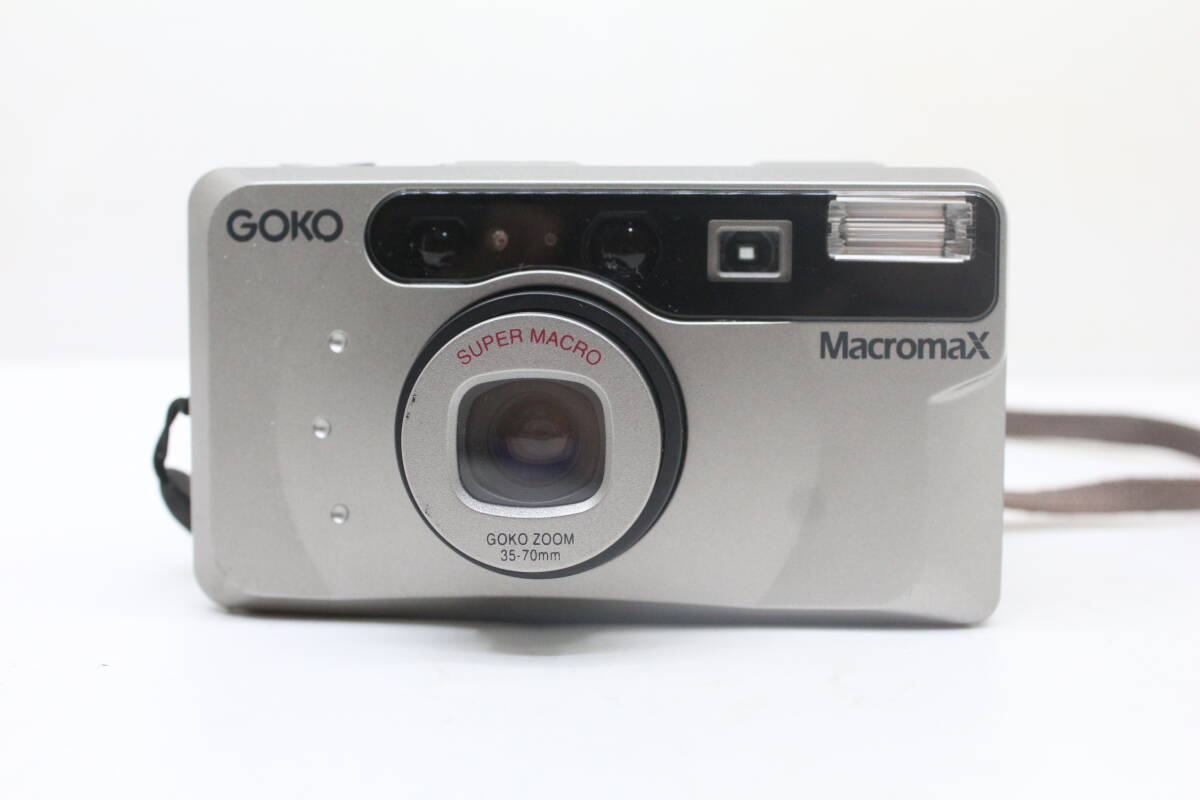 ★良品★GOKO ゴコー Macromax AZS 700AF 35-70mm SUPER MACRO 希少コンパクトフィルムカメラ！ OK7748