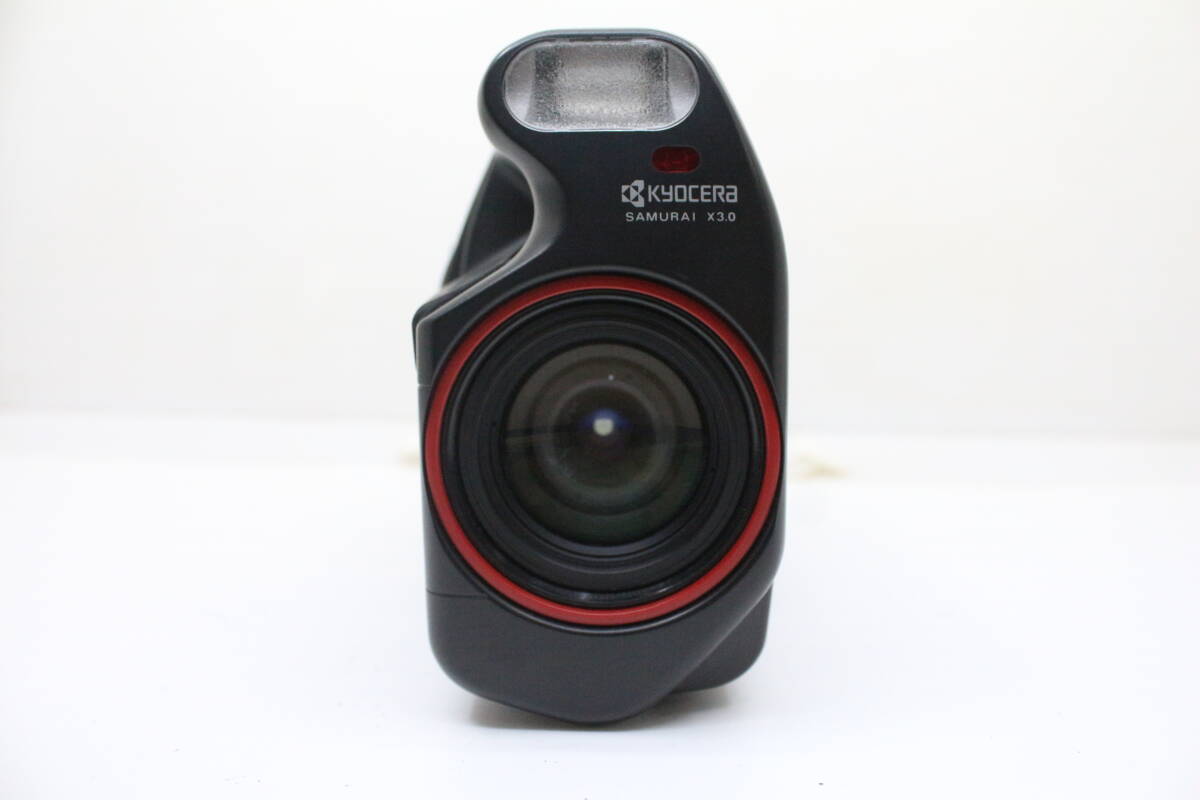 ★良品★KYOCERA キョウセラ SAMURAI X3.0 人気のサムライ！コンパクトフィルムカメラ！ 希少な完動品！ OK7879