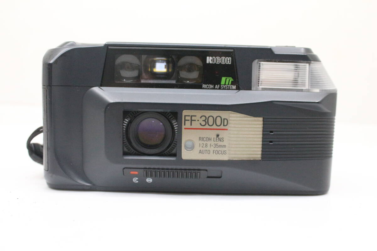 ★美品★RICOH リコー FF-300D 35mmF2.8 コンパクトフィルムカメラ！希少動作品！ OK7886