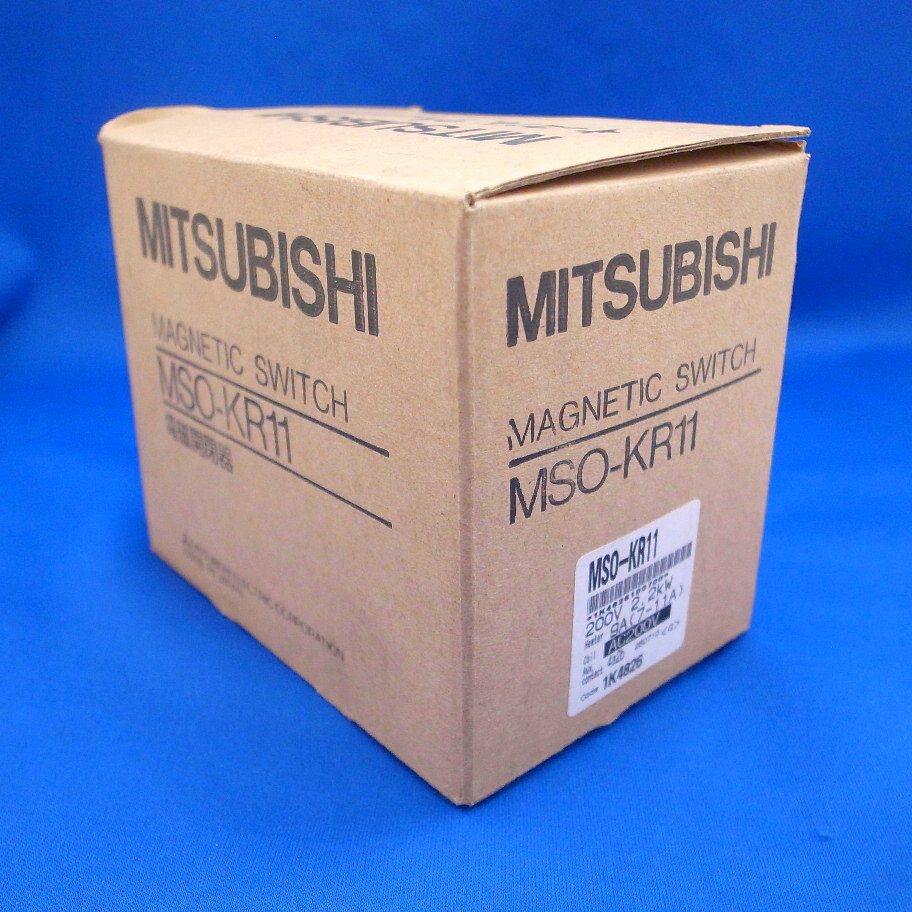 三菱電機 可逆式電磁開閉器 MSO-KR11 AC200V 7~11AT 未使用品
