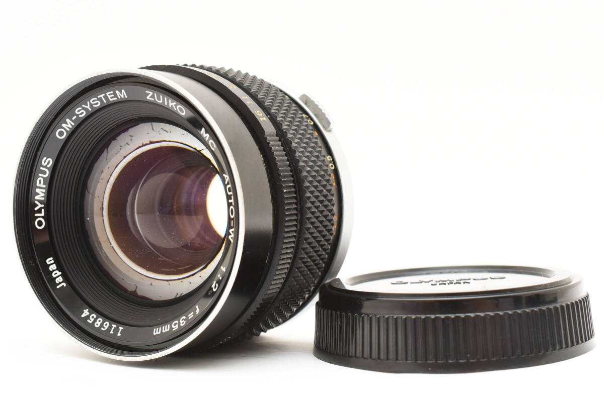 OLYMPUS OM SYSTEM ZUIKO MC AUTO-W 35mm f/2　オリンパス　オールドカメラレンズ　＃187