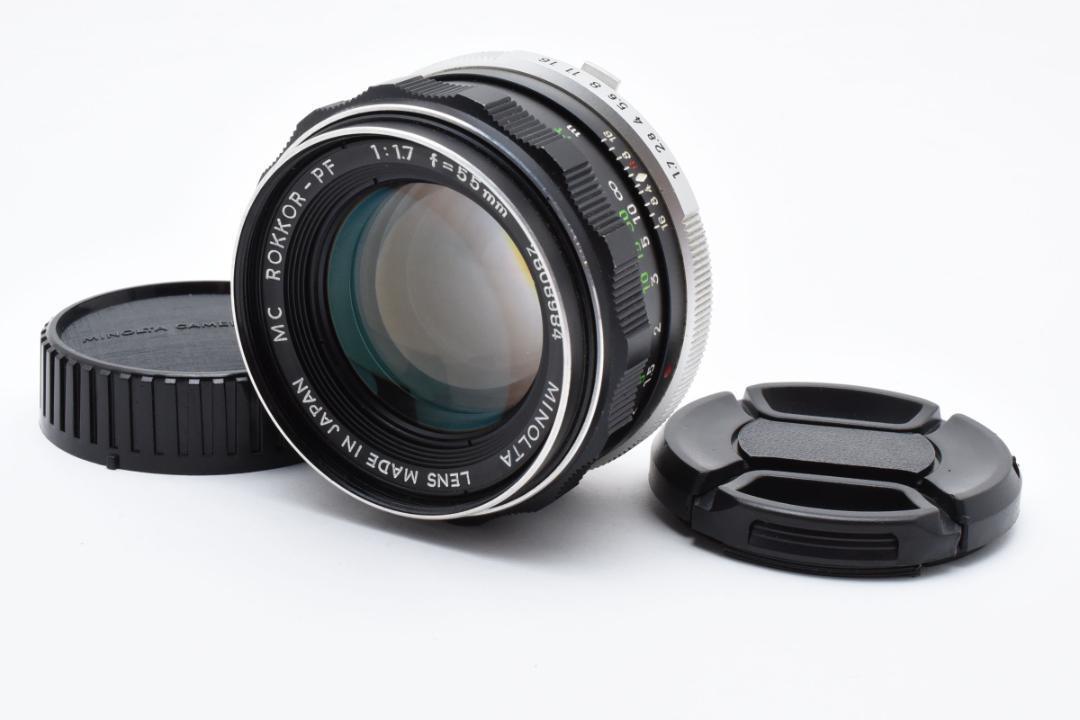 MINOLTA MC ROKKOR-PF 55mm F1.7 C006