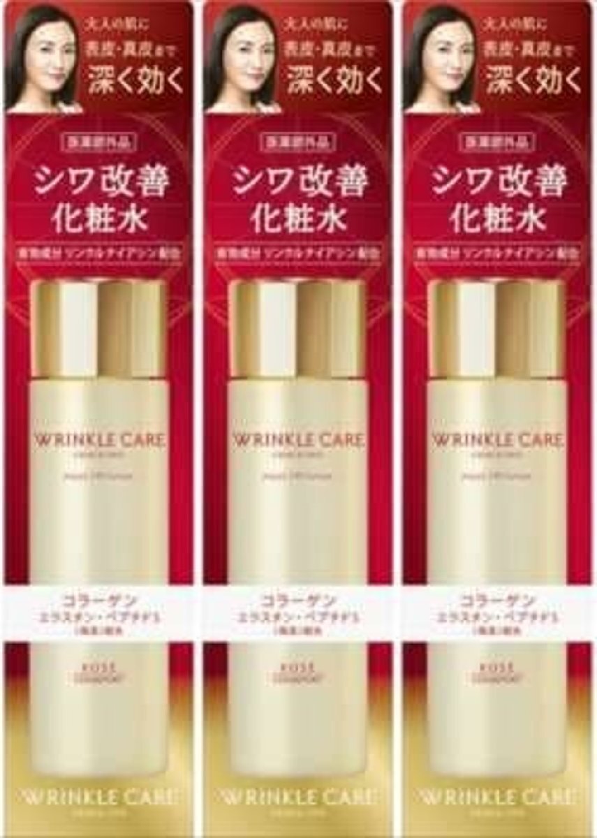 コーセーコスメポート グレイス ワン リンクルケア モイストリフト ローション 180ml　3個セット