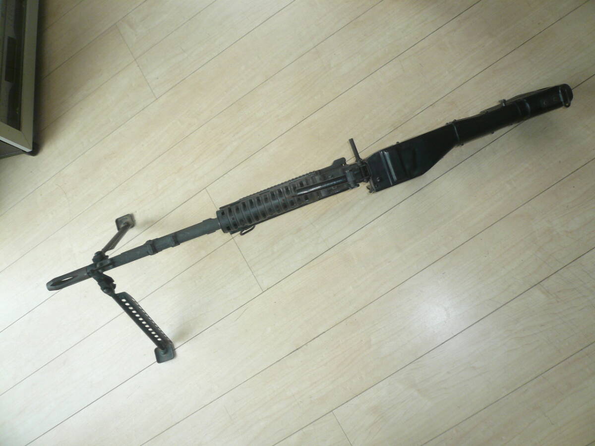 即決有 ＪＵＮＫジャンクＴＯＰトップ　金属マズル Ｍ-６０ 電動ガンDX? ＬＭＧ軽機関銃　ベトナム戦争　アメリカ軍米軍ＡＲＢＮブタバナ