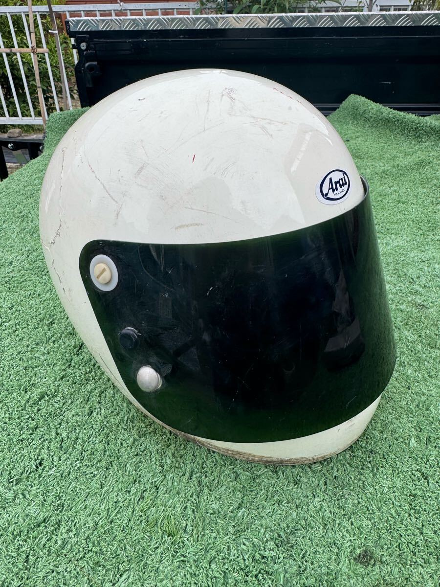 当時物 族ヘル ヒロタケアライ Arai RS-Z ジャンク品
