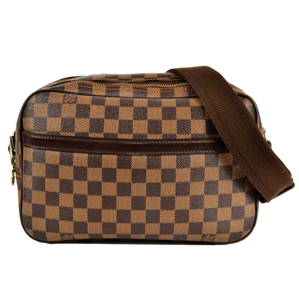 ルイヴィトン LOUIS VUITTON リポーターPM ショルダーバッグ ダミエ エベヌ N45253 ブラウン SP1014
