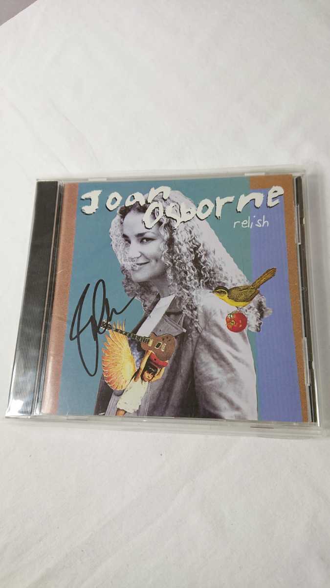 サイン入りCD　JOAN OSBORNE (ジョーン・オズボーン) Relish