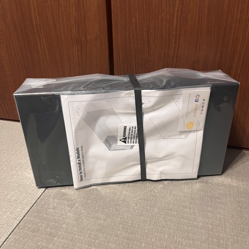 【新品・未使用】SONNET TECHNOLOGIES DuoModo シングルモジュールデスクトップエンクロージャ(DM-ENC-1M-D)