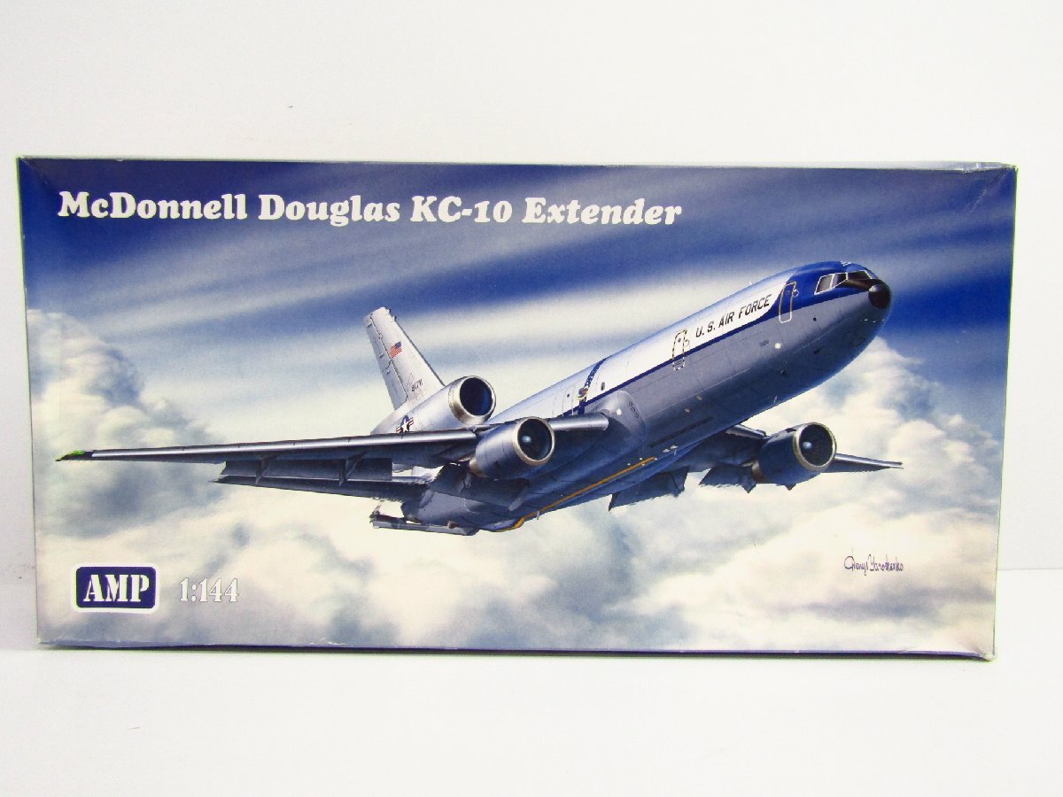 未組立品 1/144 McDonnell Douglas KC-10 Extender マクドネル・ダグラス KC-10 エクステンダー プラモデル AMP ▼TY15199