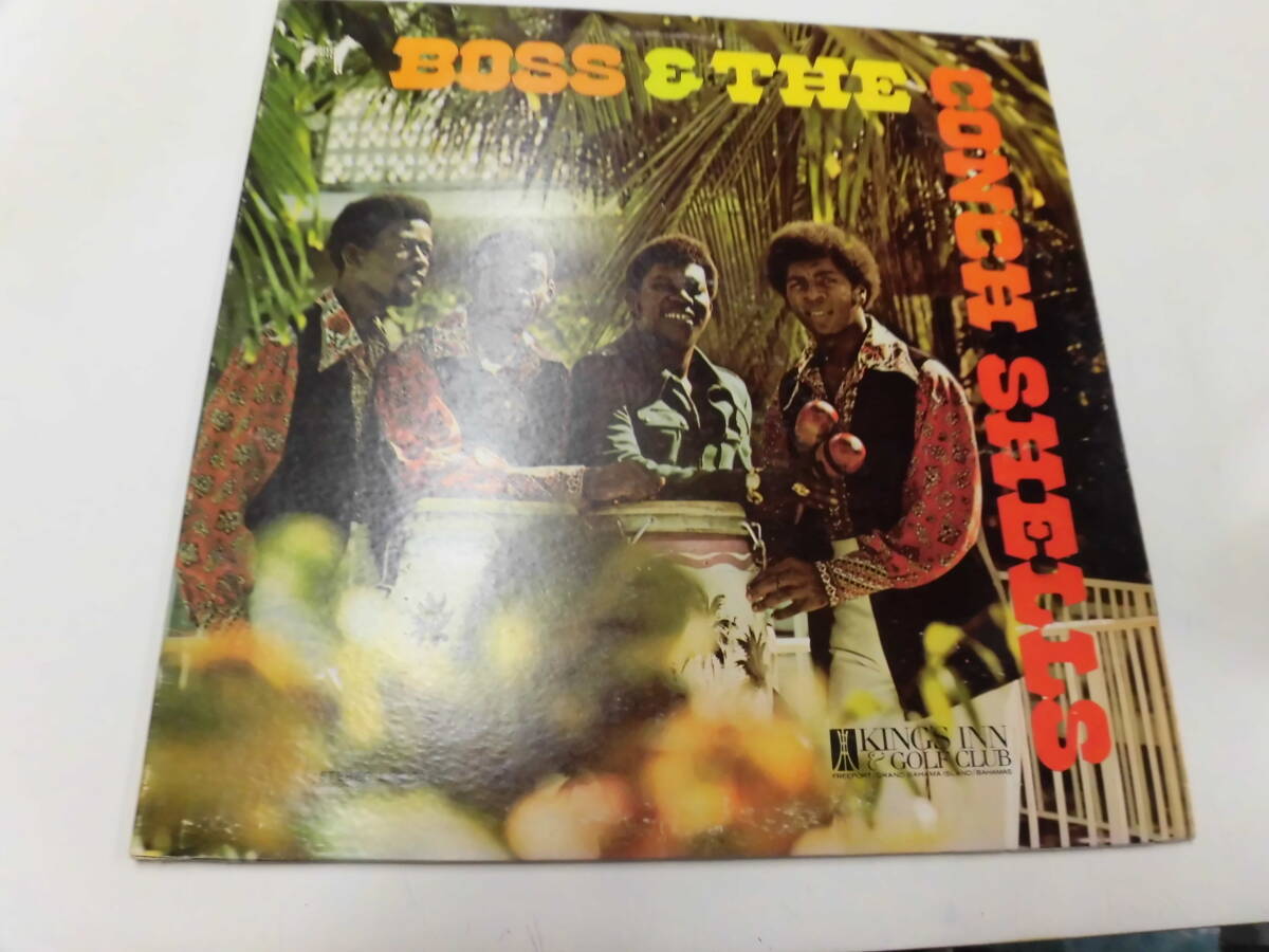 輸入盤LP BOSS & THE CONCH SHELLS