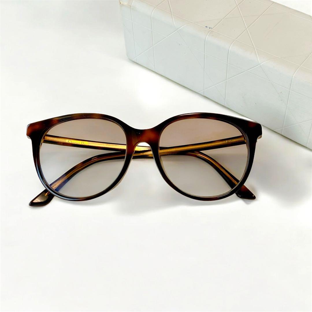 Dior ディオール メガネ フレーム MONTAIGNE16F NA3 51 ハバナ アジアンフィット メンズ レディース ユニセックス　小物　眼鏡　メガネ　M