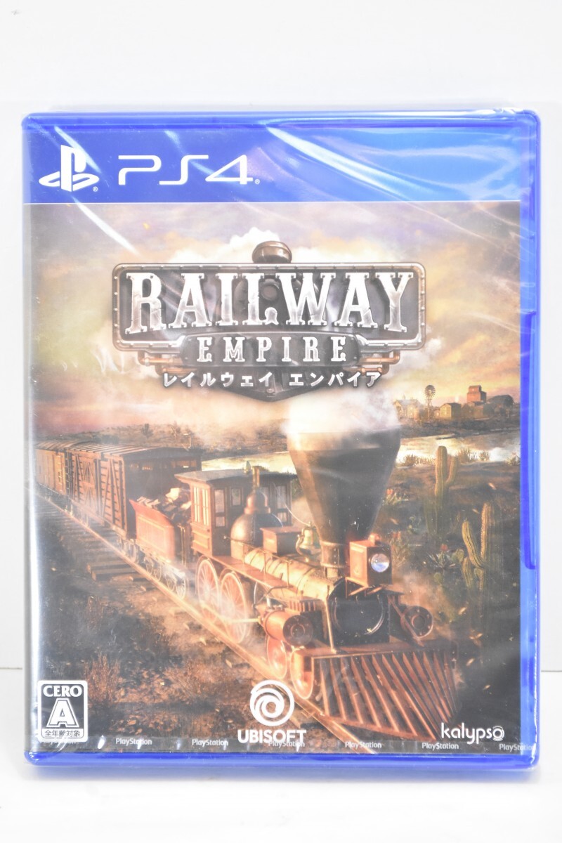 新品 未開封 PS4 プレステ4 RAILWAY EMPIRE レイルウェイ エンパイア ゲーム ソフト RP-852S/703