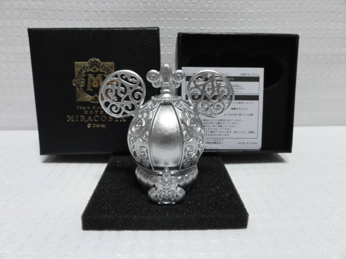 ◆即決有◆ 非売品 Disney Sea HOTEL MIRACOSTA ミラコスタ ミッキーマウス型 小物入れ /未使用 現状渡し